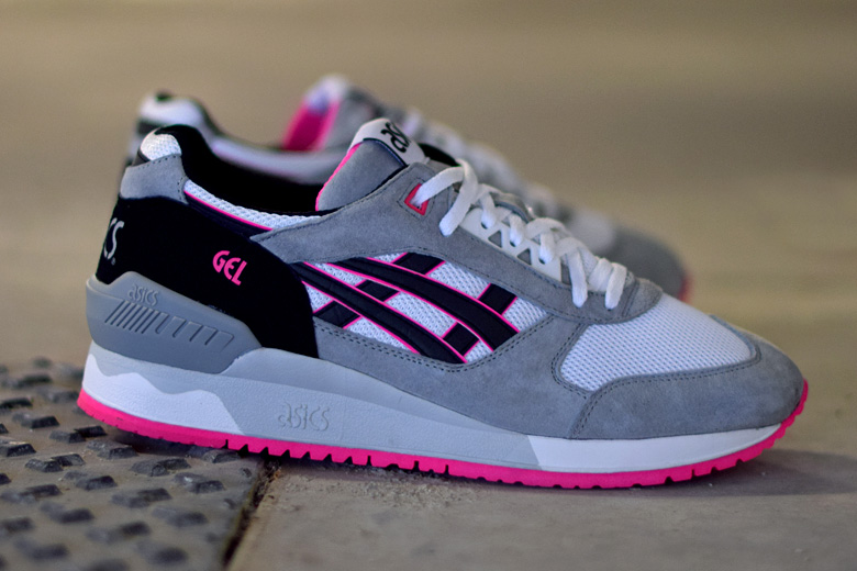 Asics Gel Respector White/Black/Pink 