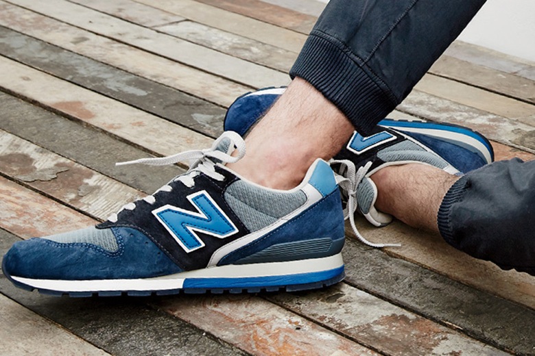 New Balance 996 Neptune Blue par J.Crew Sneakers