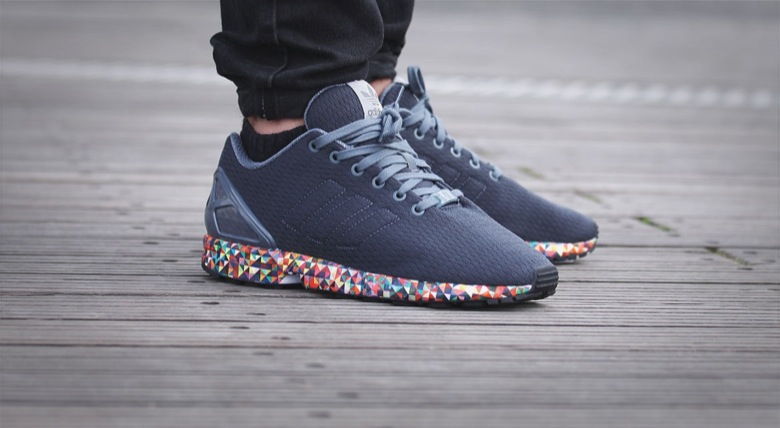 adidas zx flux semelle or