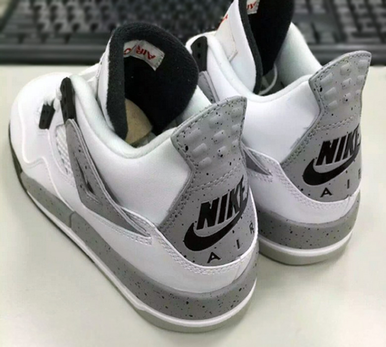 air jordan 4 white cement GS