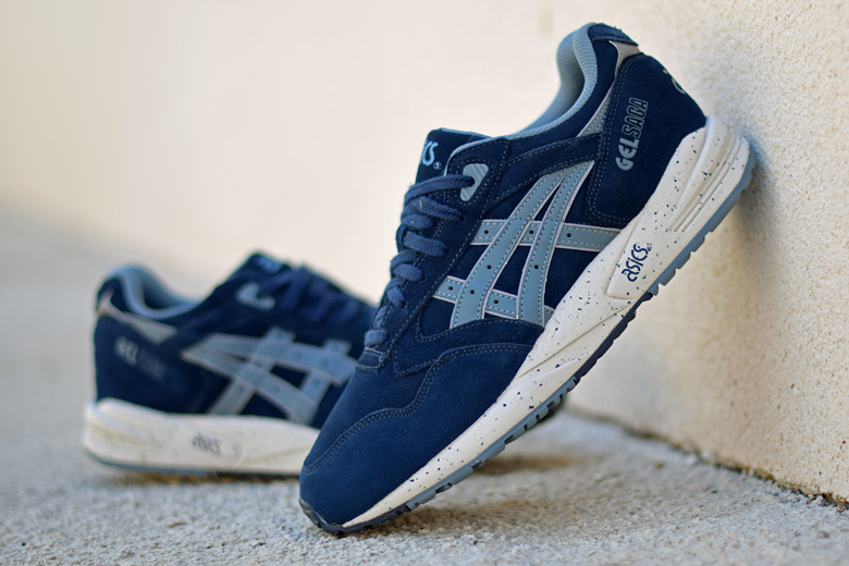 asics gel saga navy