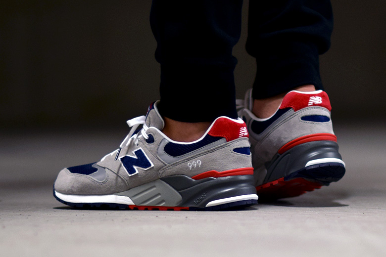 New Balance 999 AE - Grey/Navy/Red - Sneakers.fr