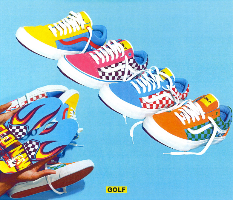 vans old skool x golf wang