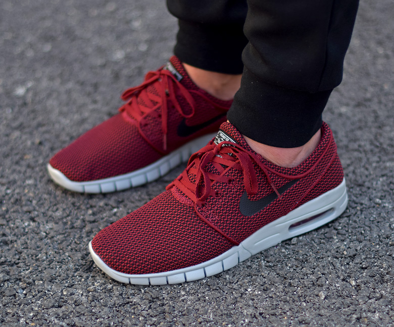 Nike SB Stefan Janoski Max Bordeaux - Sneakers.fr