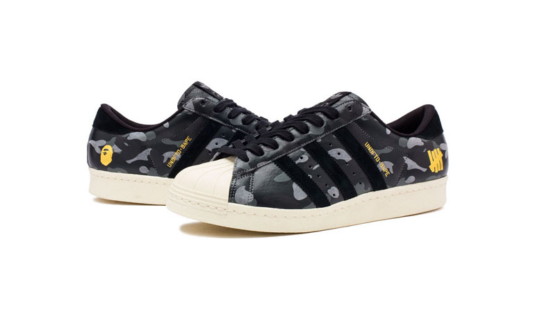 adidas superstar 80 bape undefeated