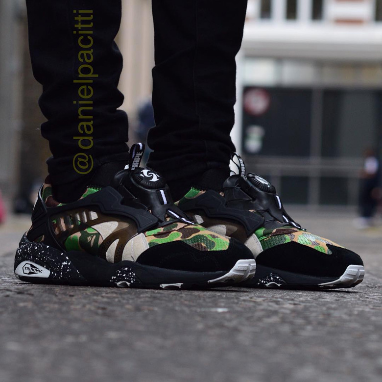 puma disc x bape