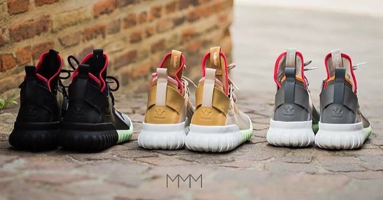 adidas tubular yeezy custom-4