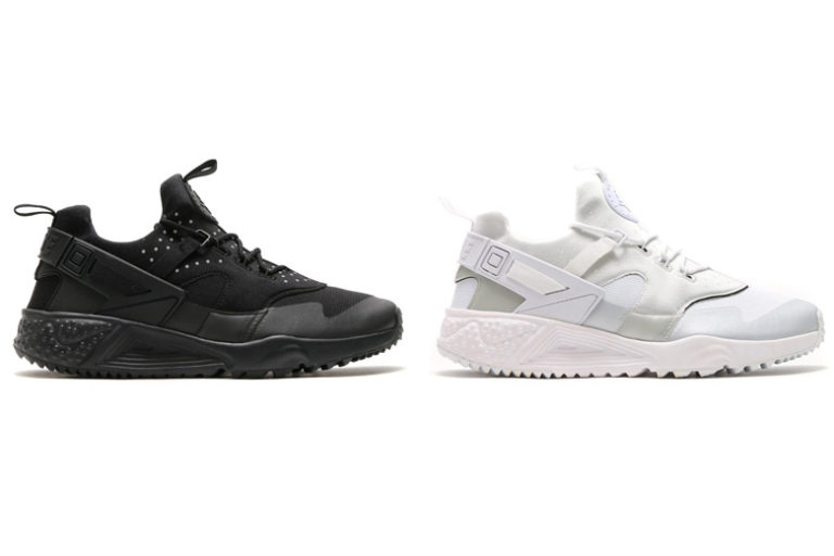 nike huarache ultra noir et blanc