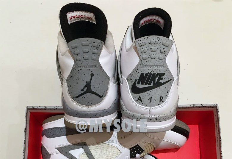 air jordan 4 white cement nike air 2016