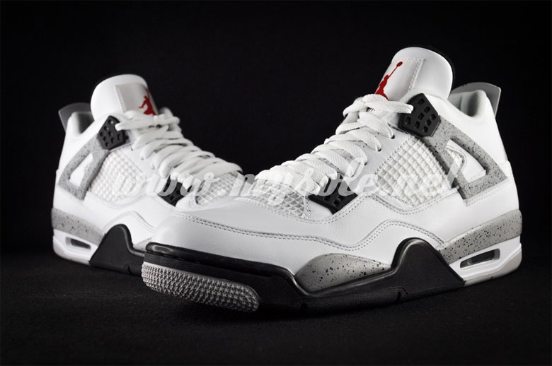 air jordan 4 white cement