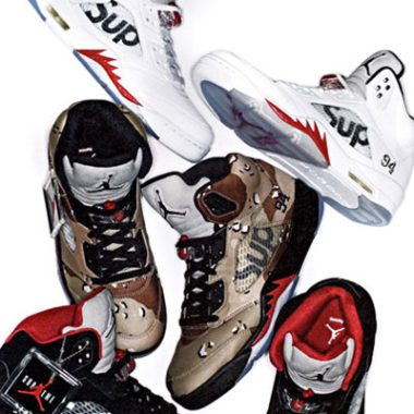 air jordan 5 supreme sneakers