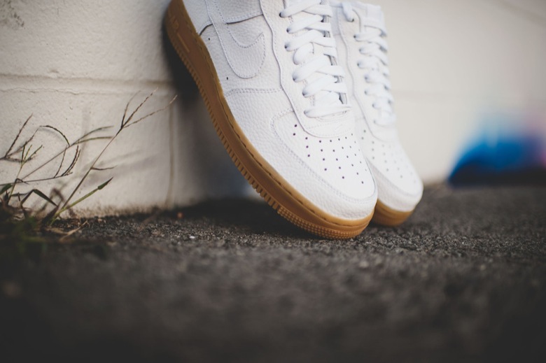 nike air force 1 white gum 2015-2