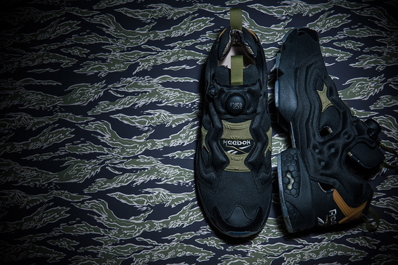 Reebok insta pump shop fury tiger camo