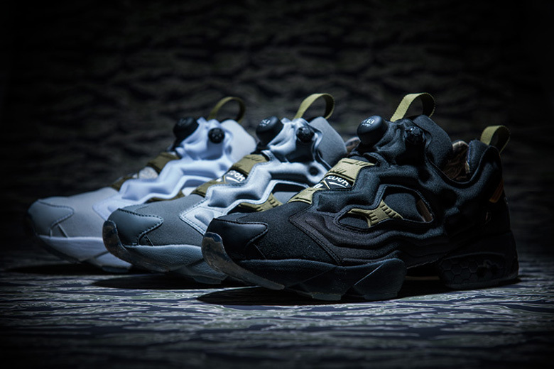 reebok insta pump fury militaire