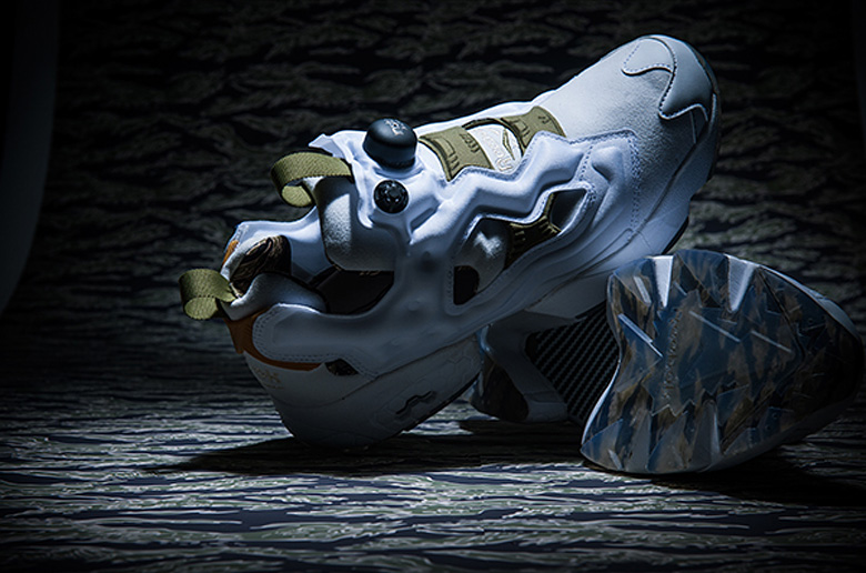 Reebok Insta Pump Fury Tiger Camo Pack Sneakers