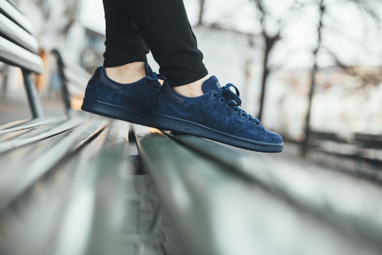 adidas stan smith indigo denim