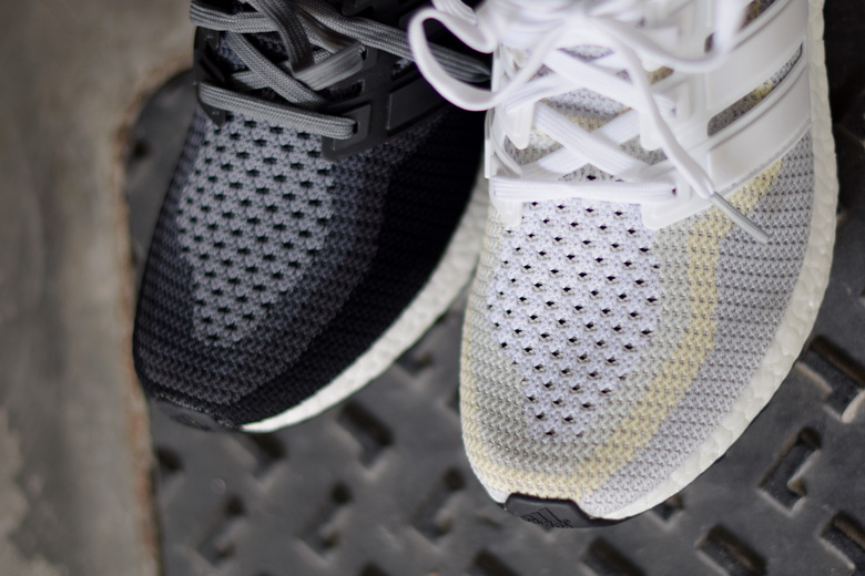 Ultra boost 2. best sale black grey gradient