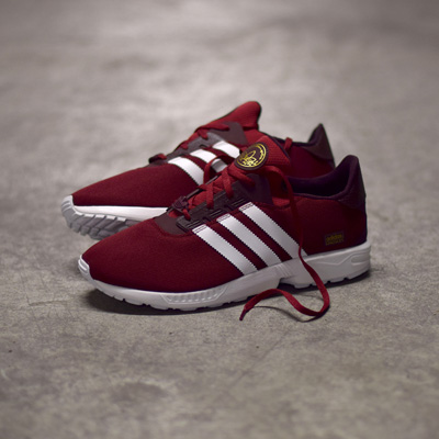 Adidas zx 400 2025 bordeaux femme
