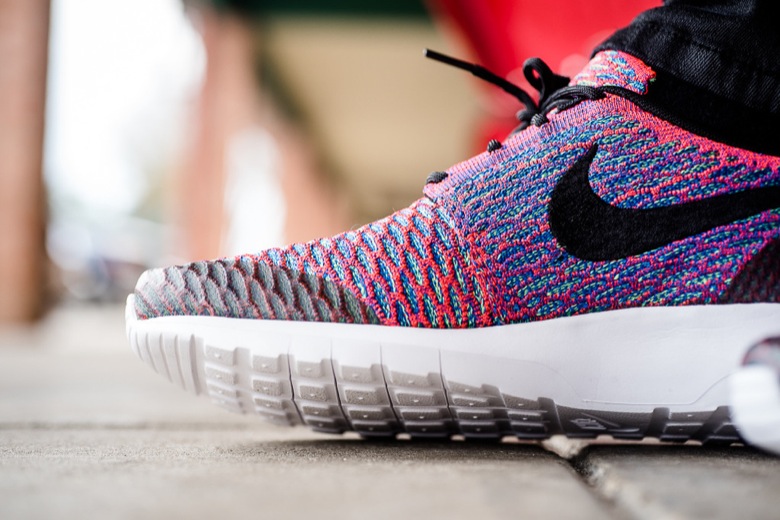 nike roshe NM Flyknit crimson-1