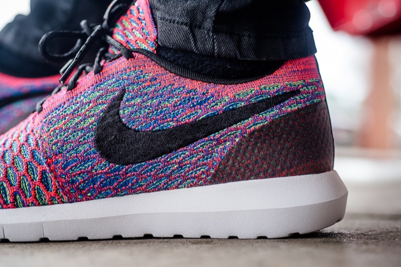 nike roshe NM Flyknit crimson-2