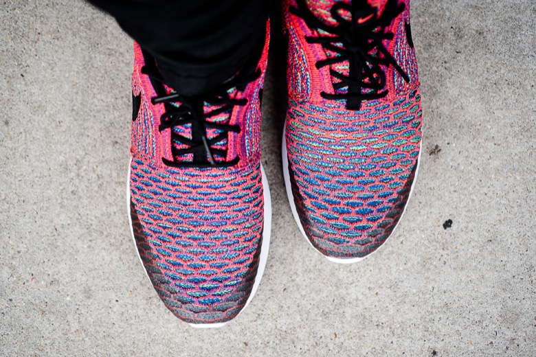 nike roshe NM Flyknit crimson-4