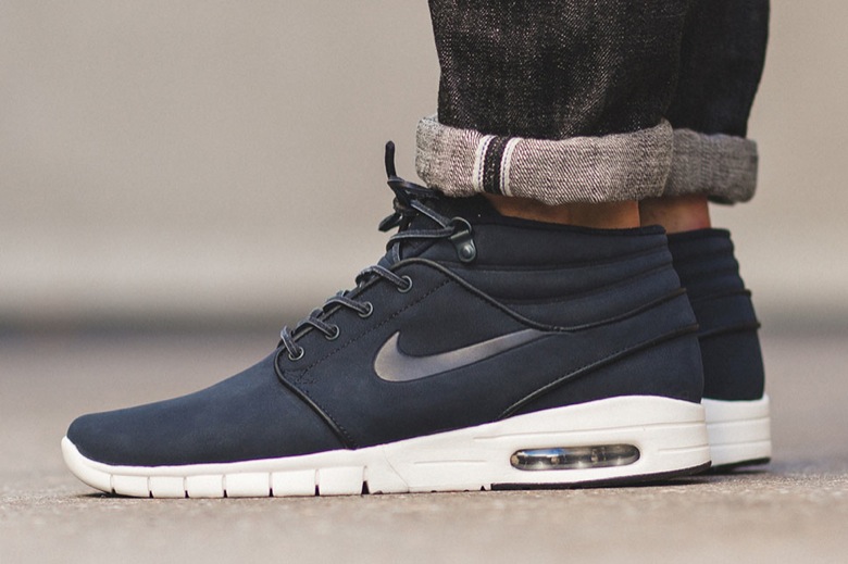 nike sb janoski max mid leather