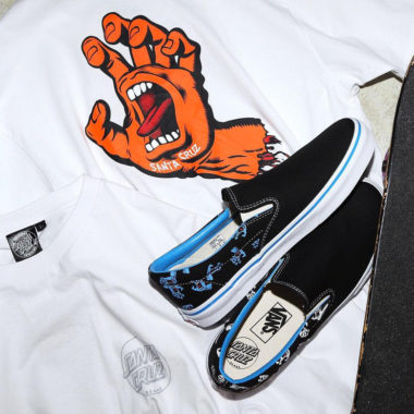 santa cruz vans slip on