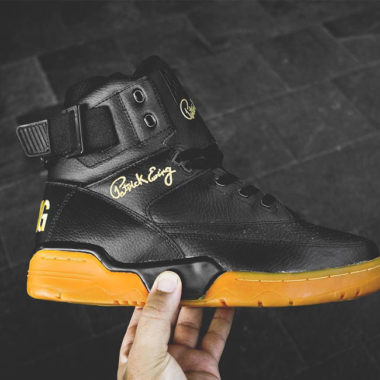 ewing 33 hi gum black/gold