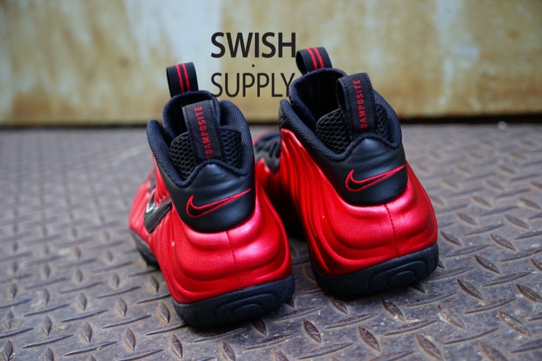 nike air foamposite pro red-2