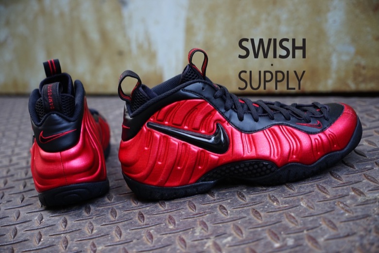 Nike Air Foamposite Pro Red Sneakers