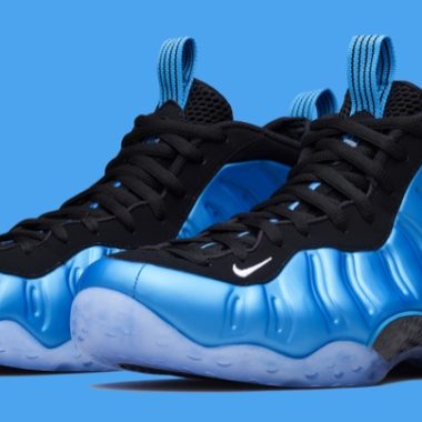 nike foamposite university blue