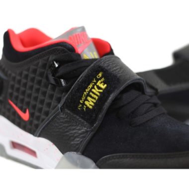 nike air trainer victor cruz black crimson