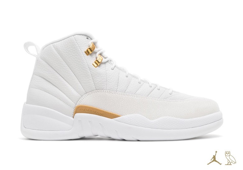 Air Jordan 12 OVO White Sneakers