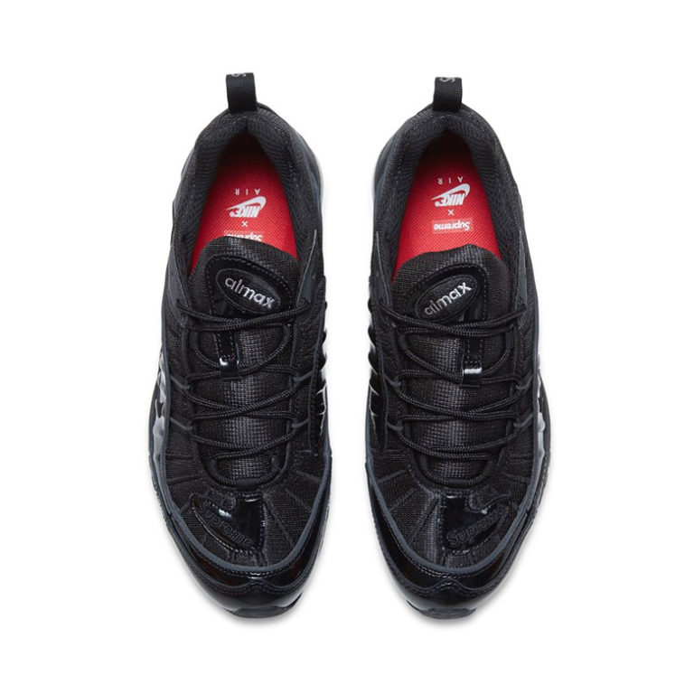 Air max 98 noir et rouge sale