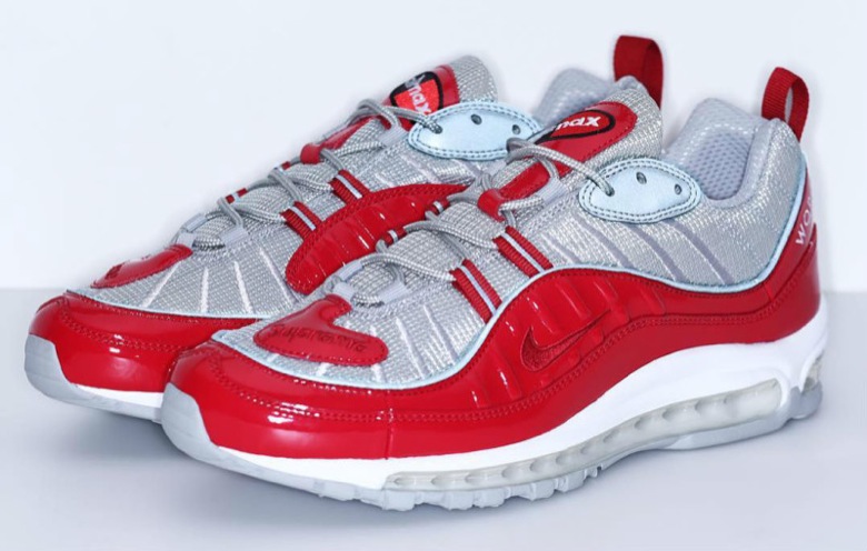 supreme nike air max 98 red-3