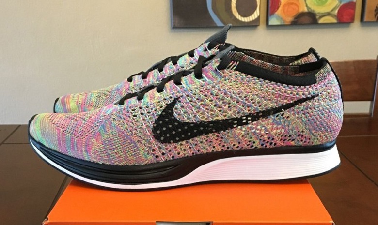 Flyknit racer sales multicolor