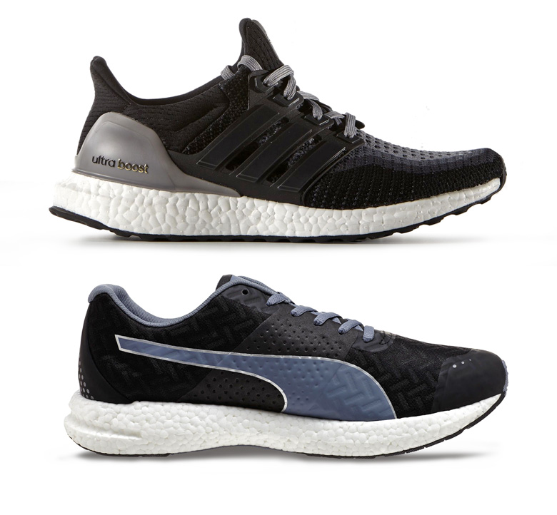 adidas ultra boost vs puma nrgy