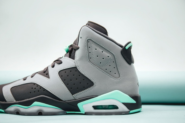 air jordan 6 GS Green Glow-4