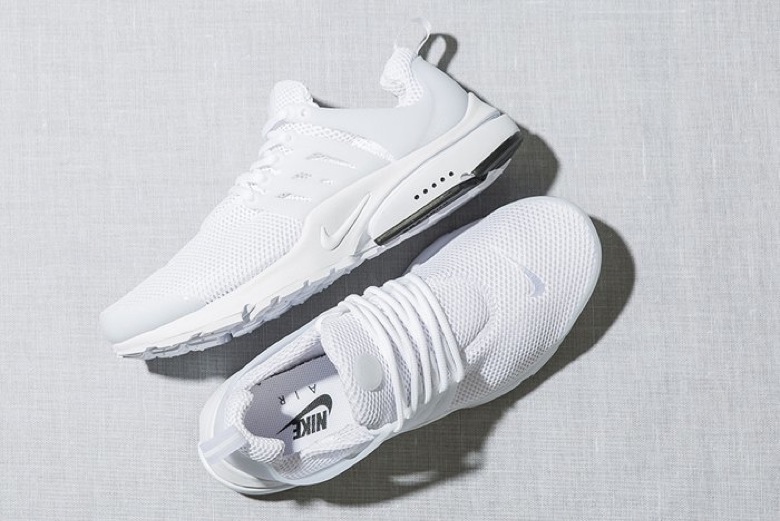 Nike Air Presto Triple White Sneakers
