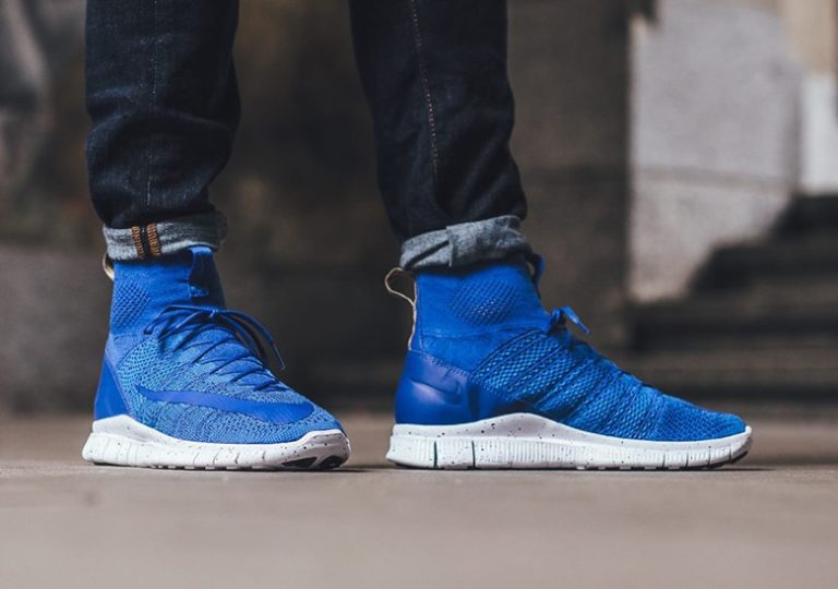 nike free flyknit mercurial superfly triple white