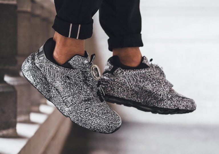 puma disc blaze white noise