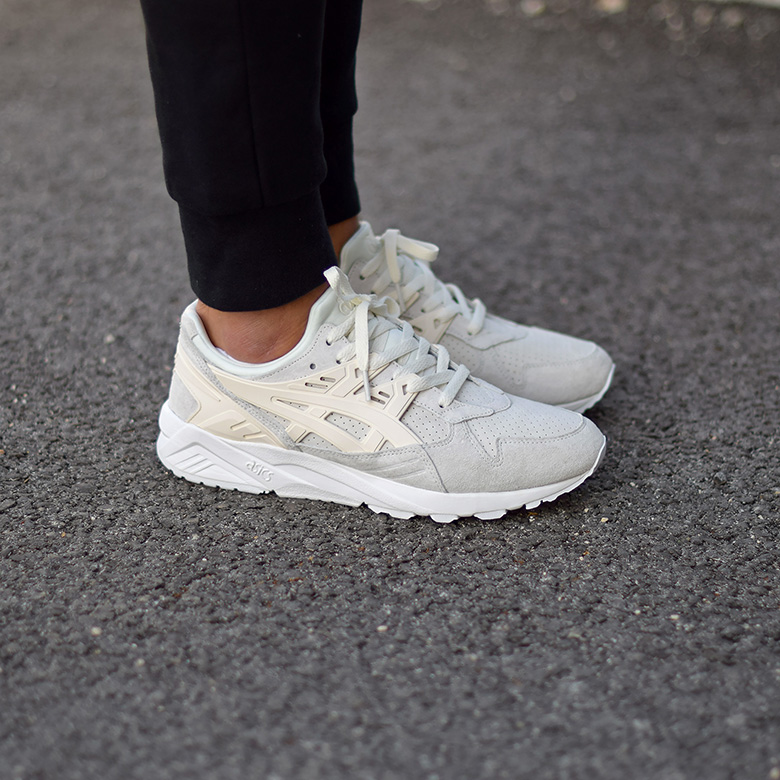 asics kayano trainer white