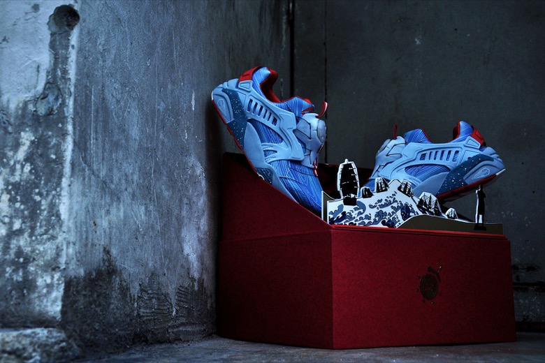 PUMA x Limited Edt Disc Blaze Chapter II III Sneakers