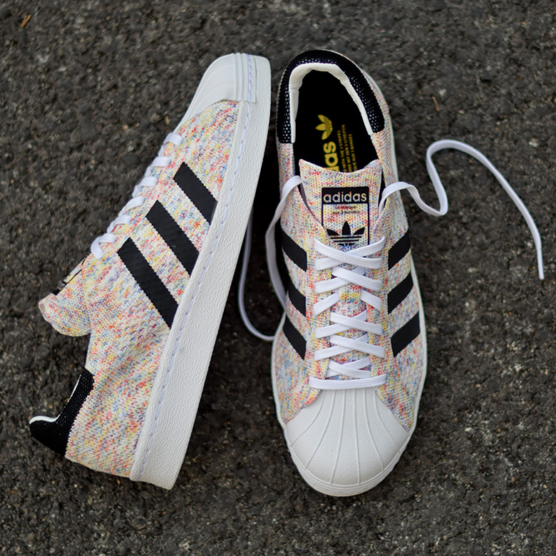 adidas superstar bande multicolor