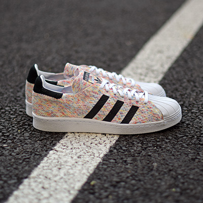 Adidas superstar multicolor best sale primeknit