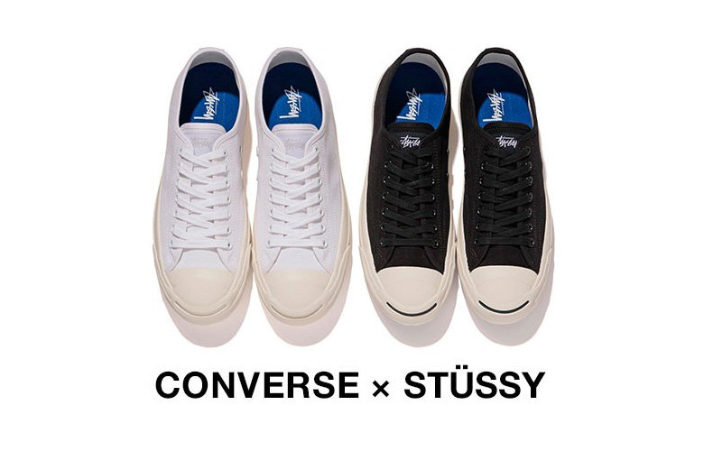 stussy x converse jack purcell