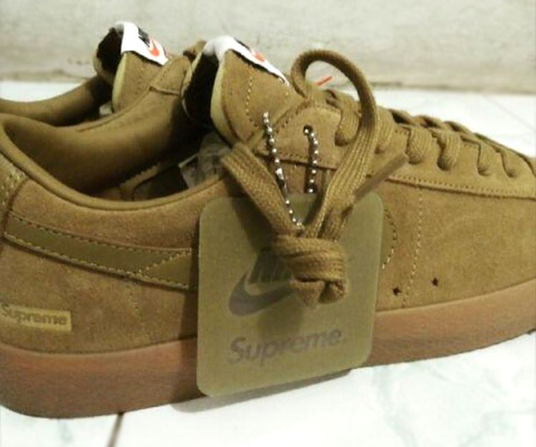 nike sb blazer low gt supreme