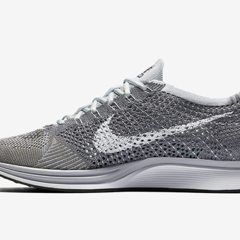 flyknit racer pure platinum