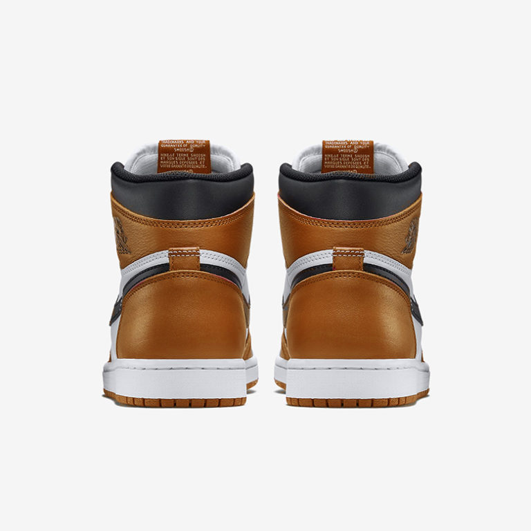 air force 1 with gold swoosh