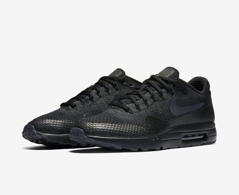 nike air max 1 ultra flyknit triple black